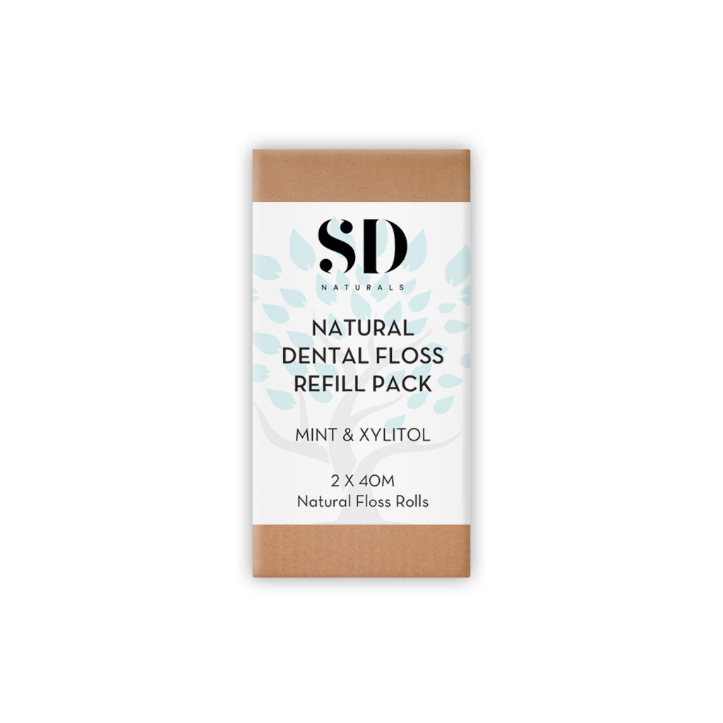 Natural Dental Floss - Refill 2 Pack