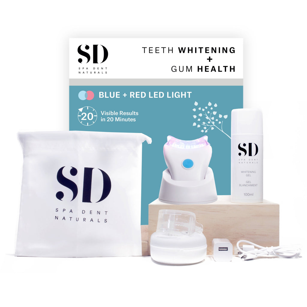 BLUE + RED LED KIT WHITENING + GUM THERAPY